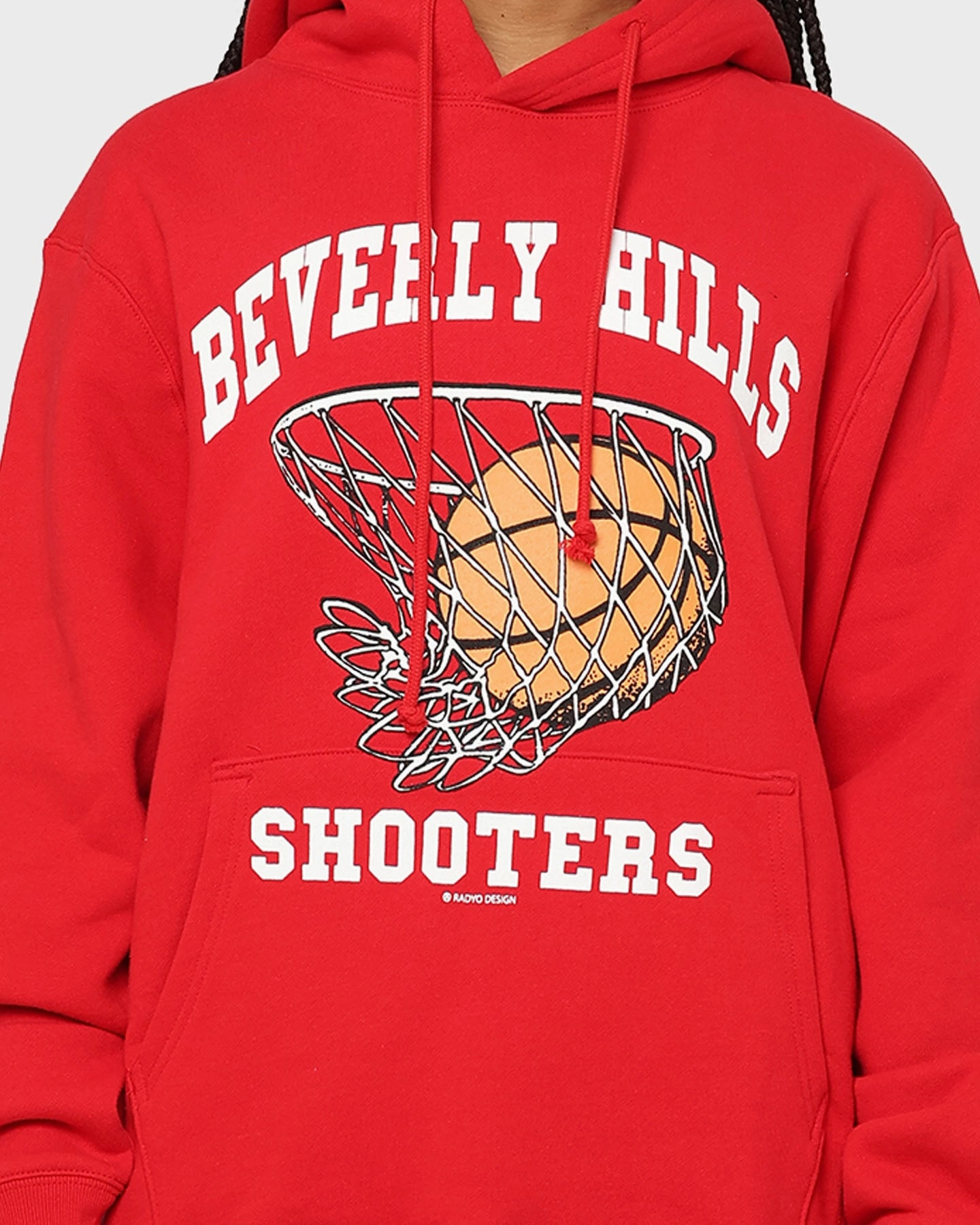 Los Angeles RadYo! Beverly Hills Shooters Hoodie Red Relax
