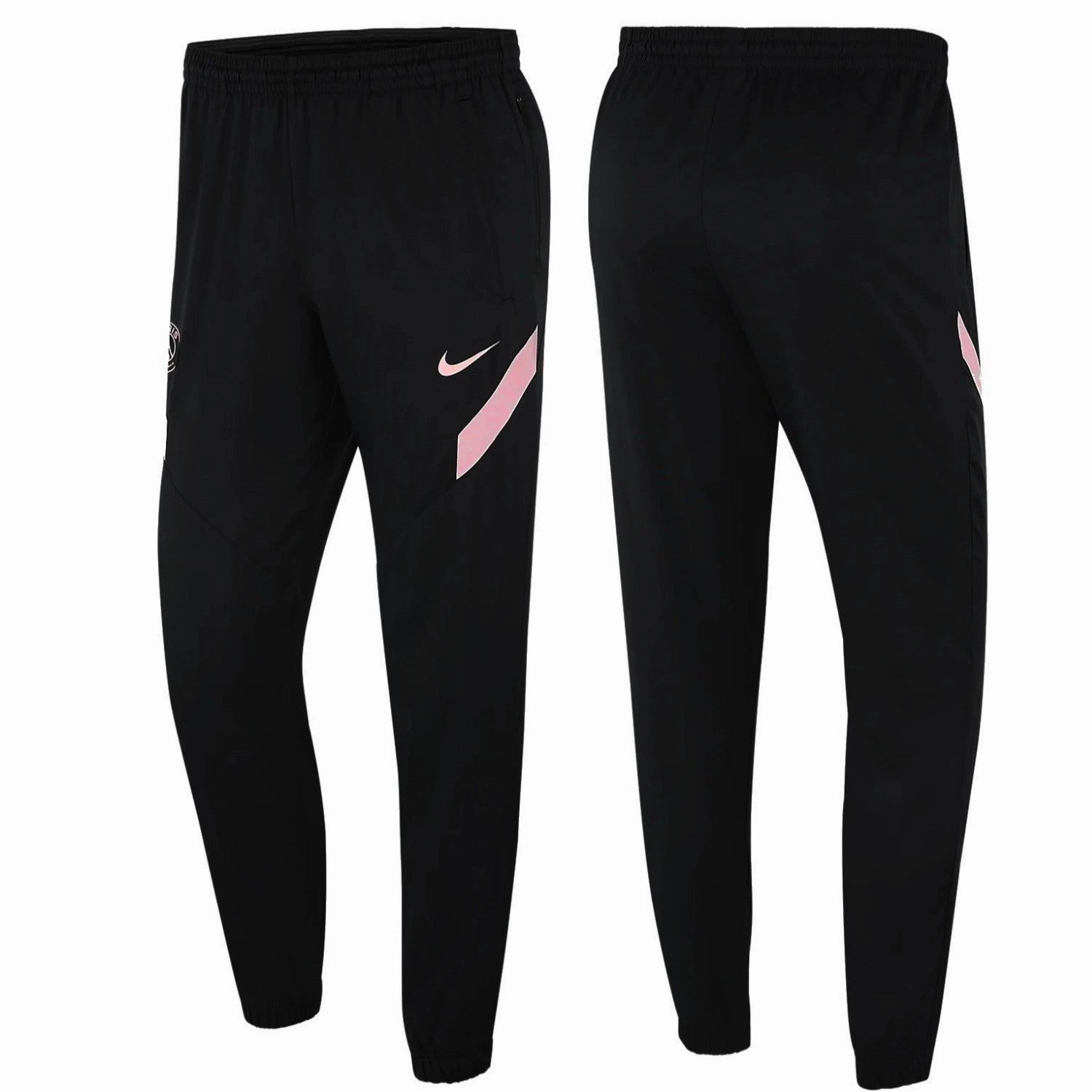PSG black presentation Soccer pants 2021/22 - Nike Vegan-friendly water-repellent