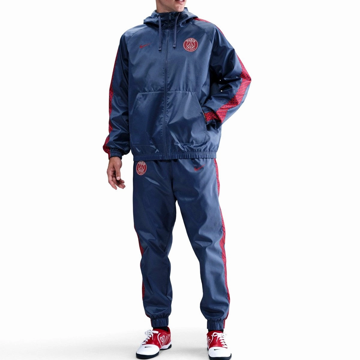 MultiPocket Utility Design Iconic PSG club woven presentation Soccer tracksuit 2025/26 - Nike