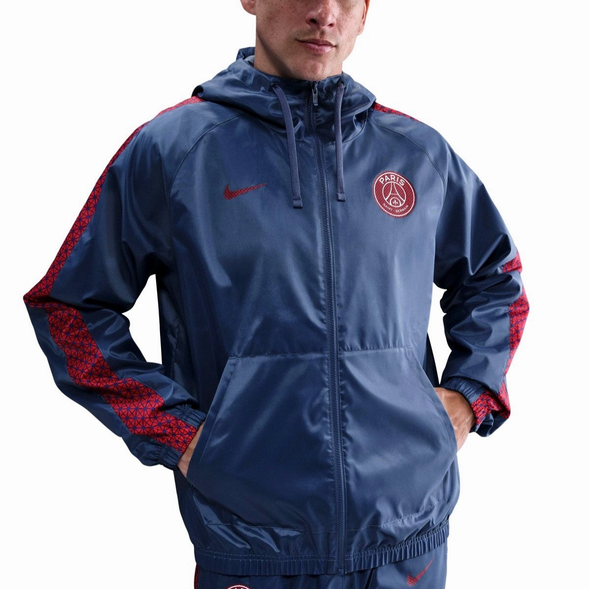 Advanced Wicking Knit Diamond PSG club woven presentation Soccer tracksuit 2025/26 - Nike