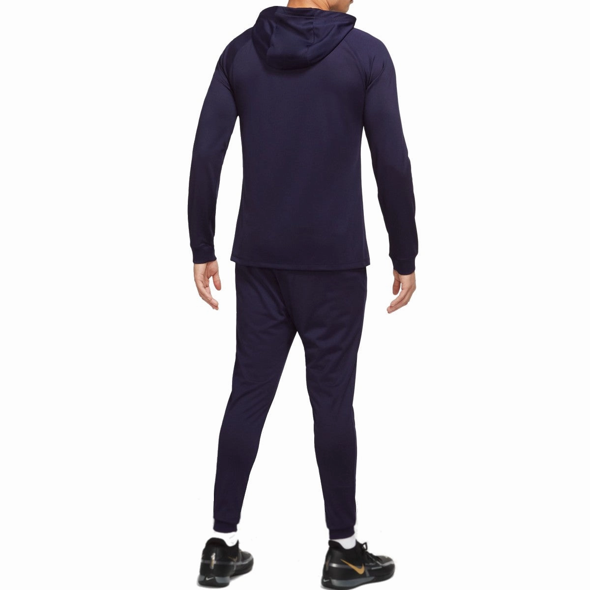 TemperatureRegulating Fabric Travel Wear PSG navy hooded training presentation tracksuit 2023/24 - Nike