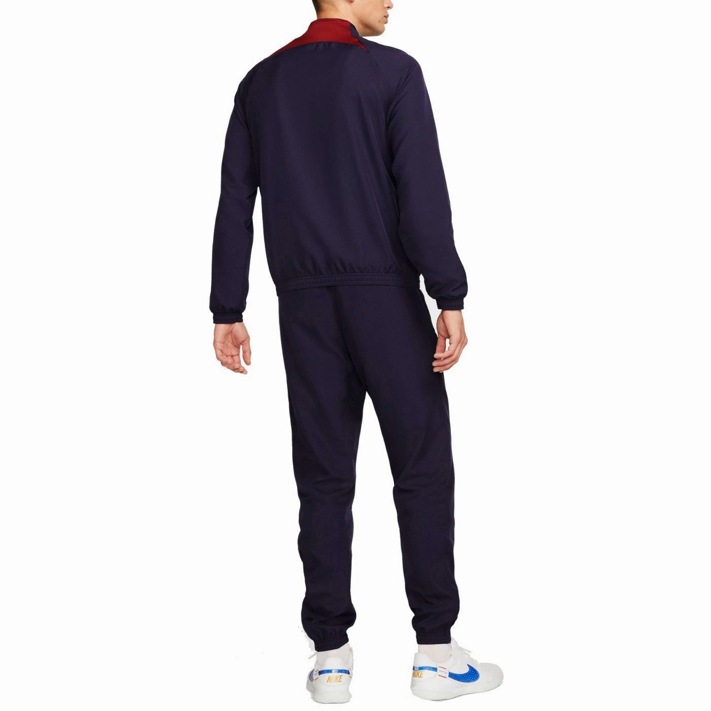 space-saving OdorBlocking Antimicrobial Finish PSG navy training presentation Soccer tracksuit 2023/24 - Nike