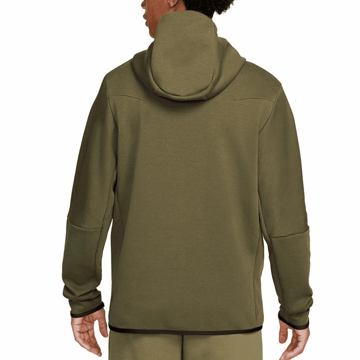 PSG Tech Fleece green/black presentation Soccer tracksuit 2022/23 - Nike Ventilation Channel Engineering ink