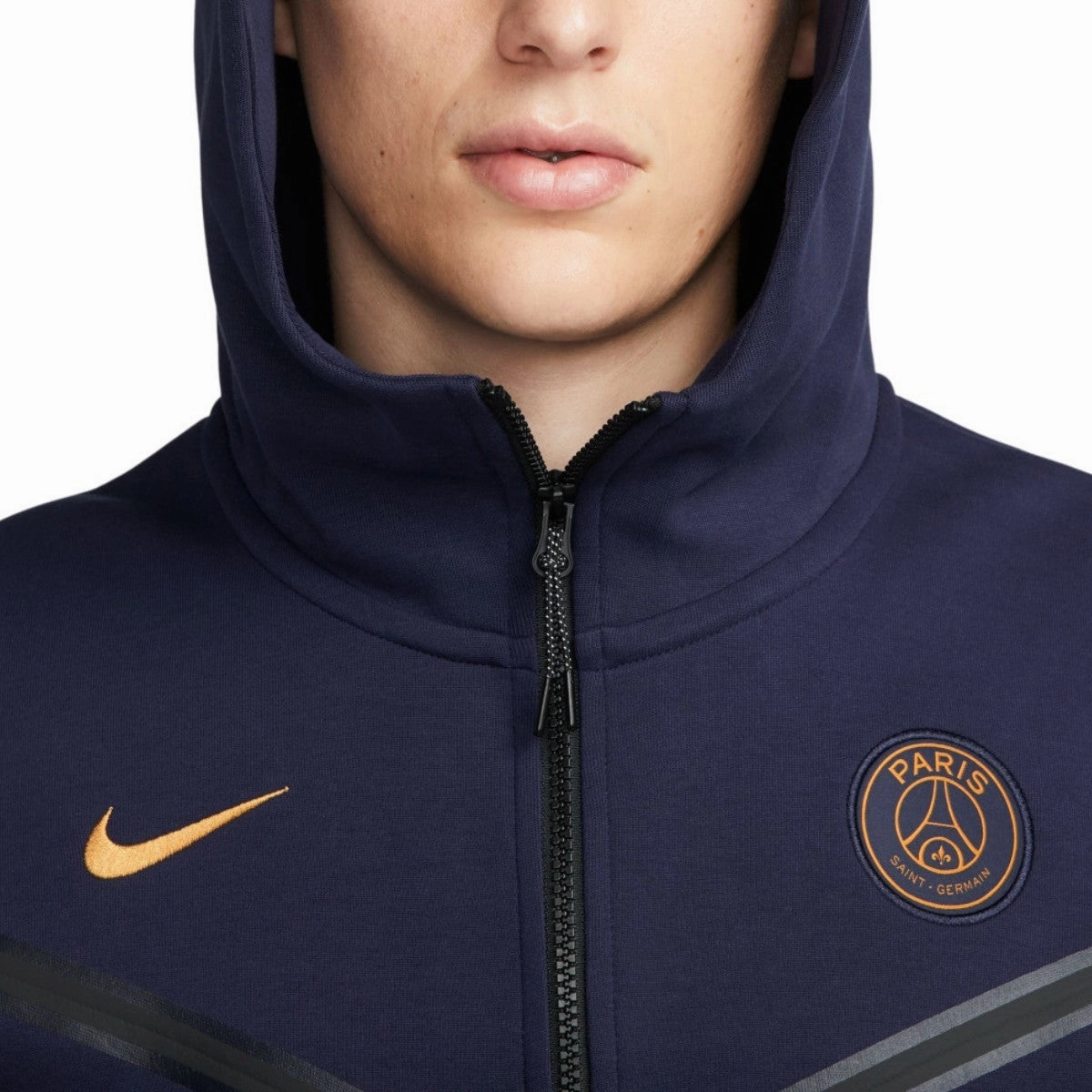 shooting MultiPocketIntegration PSG Tech Fleece presentation tracksuit 2023/24 navy - Nike