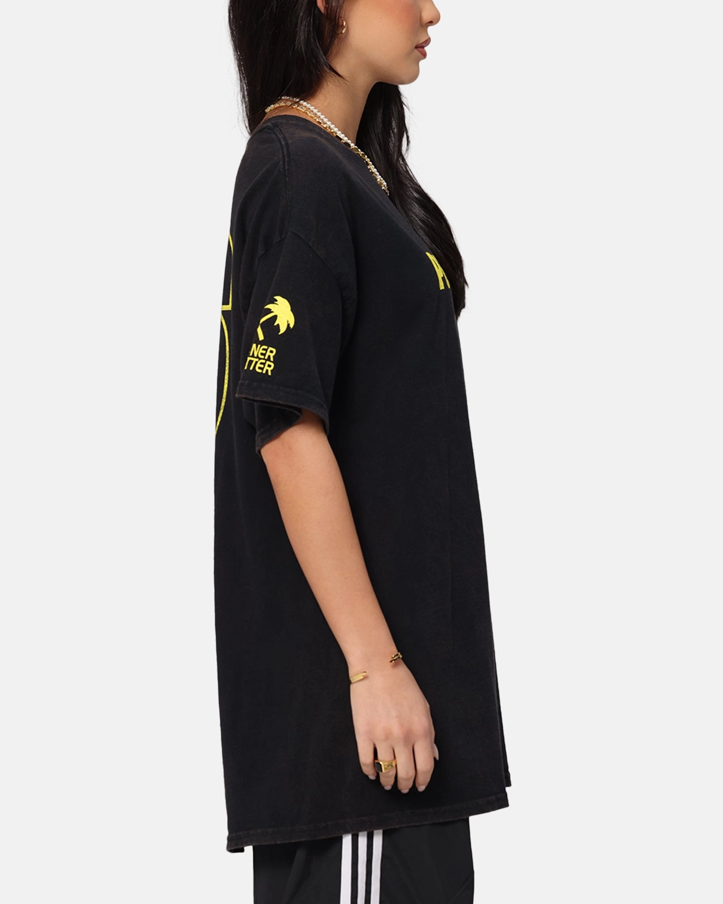 Ethically Sourced Cotton Pulp Fiction Mia Wallace Vintage T-Shirt Black Vintage