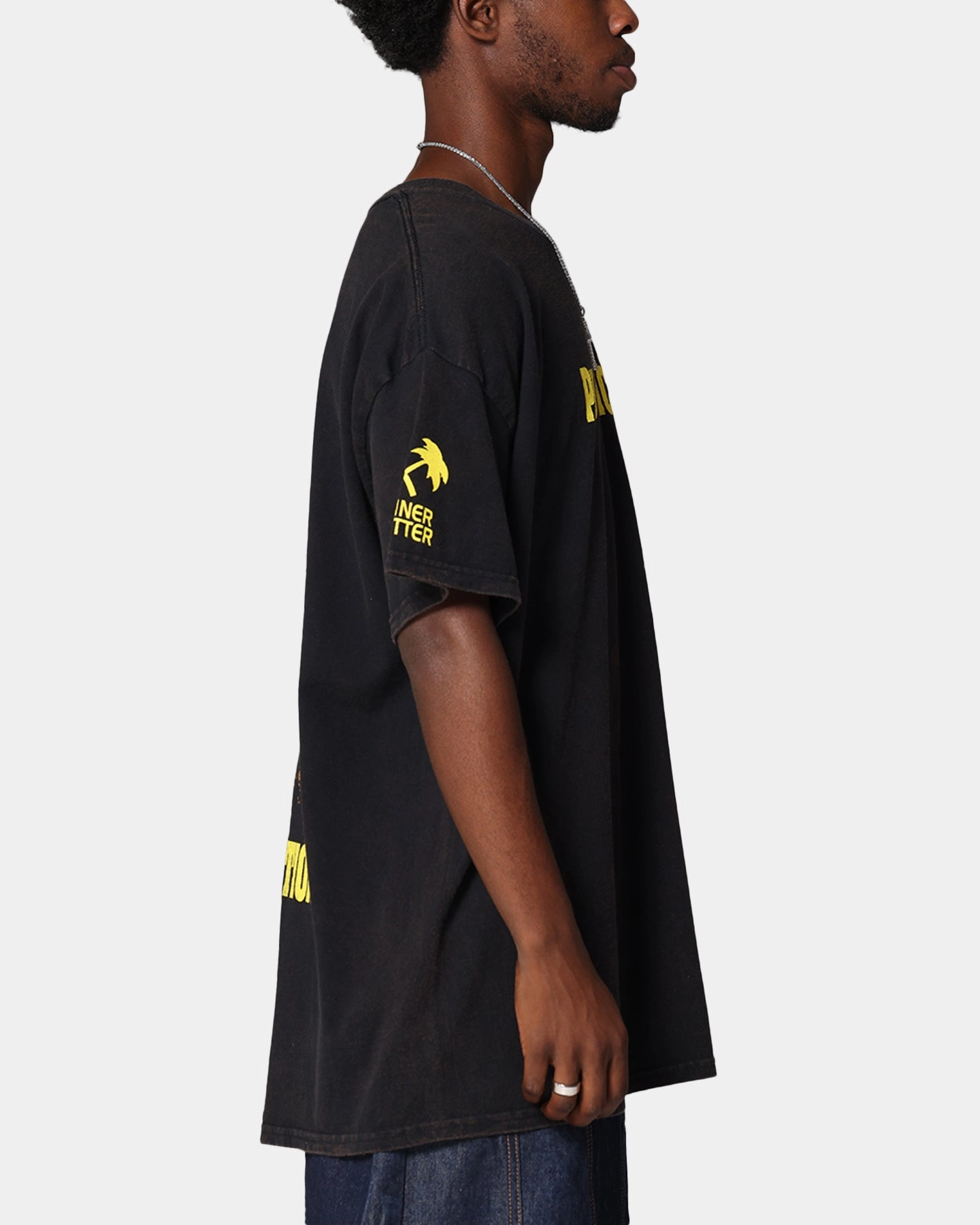 Pulp Fiction Mia Wallace Vintage T-Shirt Black Vintage Fashion Outfit Recycled Polyester Thread