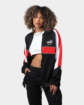 Puma King Track Jacket Puma Black/Red Fearlessness Benchmark