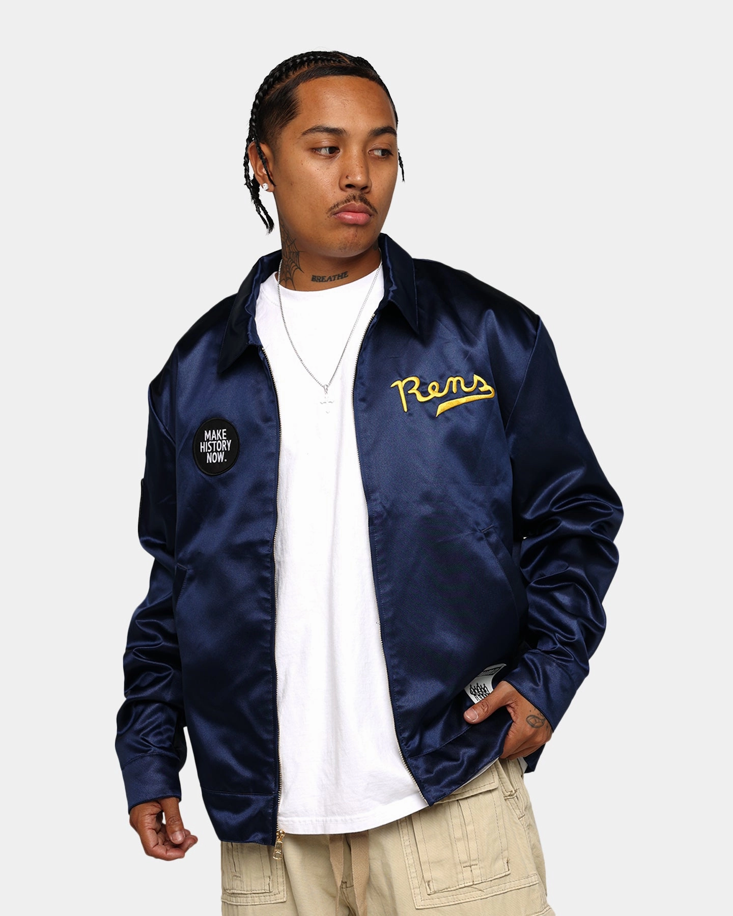 Puma Rens 100 Jacket Puma Navy Cozy Design ConvertibleCollar