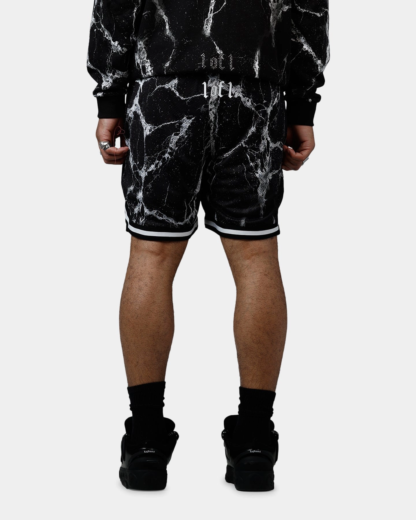 Heat Ready Puma x Lamelo Ball LaFranc?? Written In Chrome Shorts Black