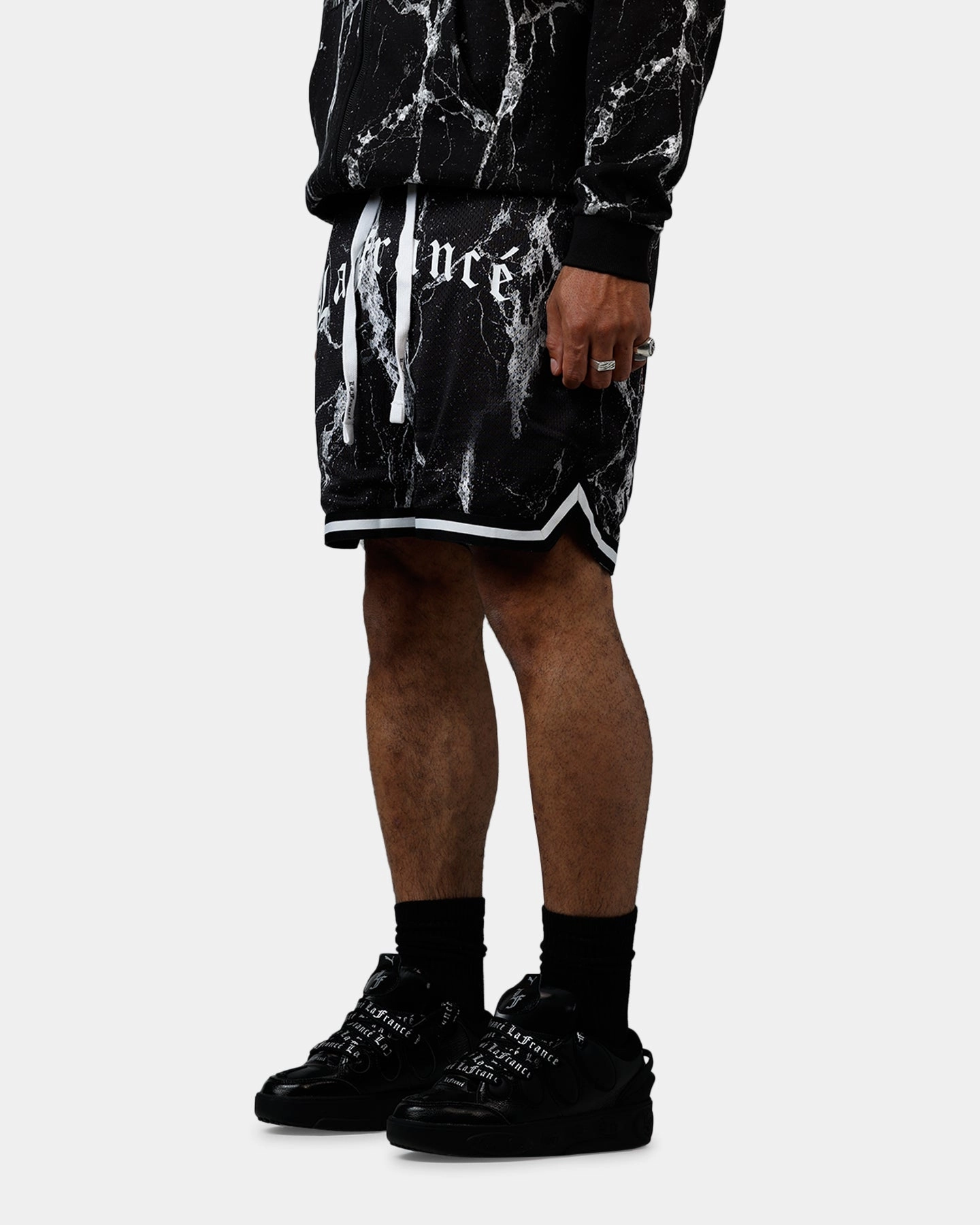 Concert wear Collectible Item Puma x Lamelo Ball LaFranc?? Written In Chrome Shorts Black