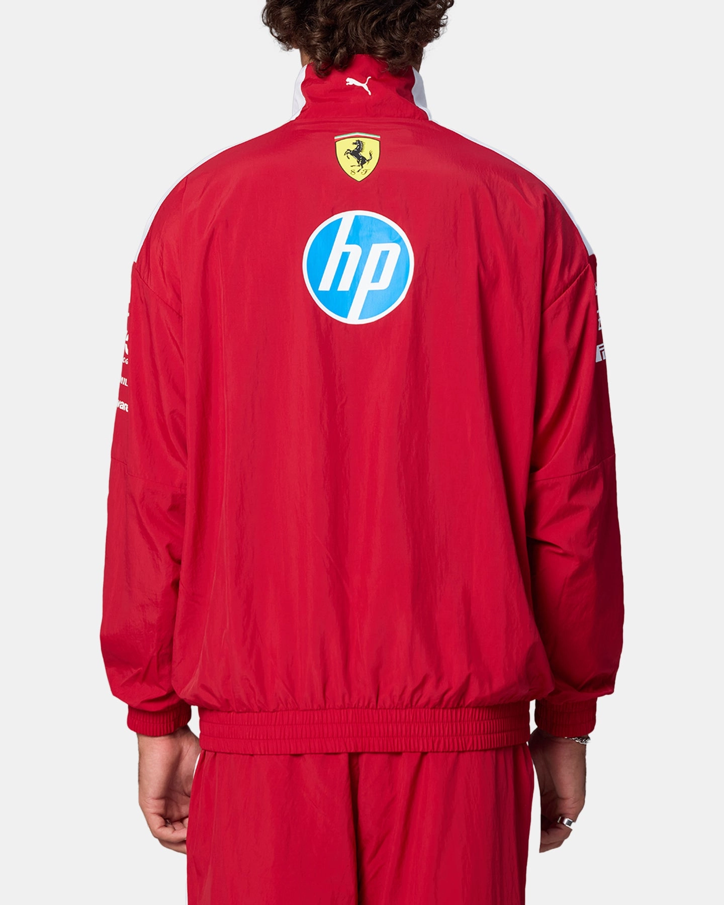 popular among teenagers Enable Puma X Scuderia Ferrari Drivers T7 Oversized Jacket Cherry