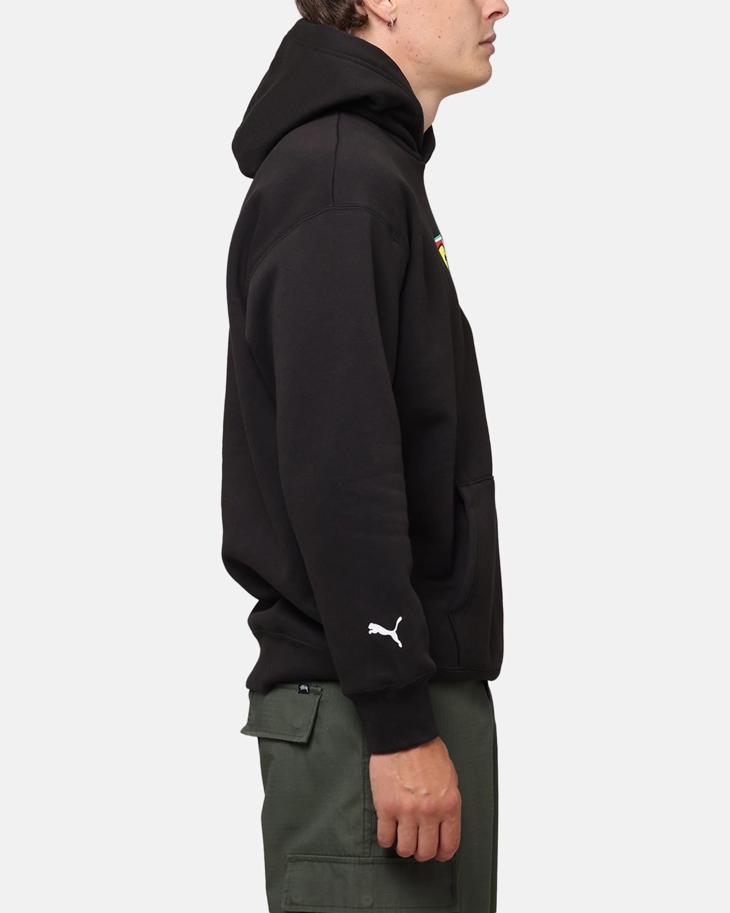 plus-size waiters Puma X Scuderia Ferrari Race Big Shield Hoodie Puma Black