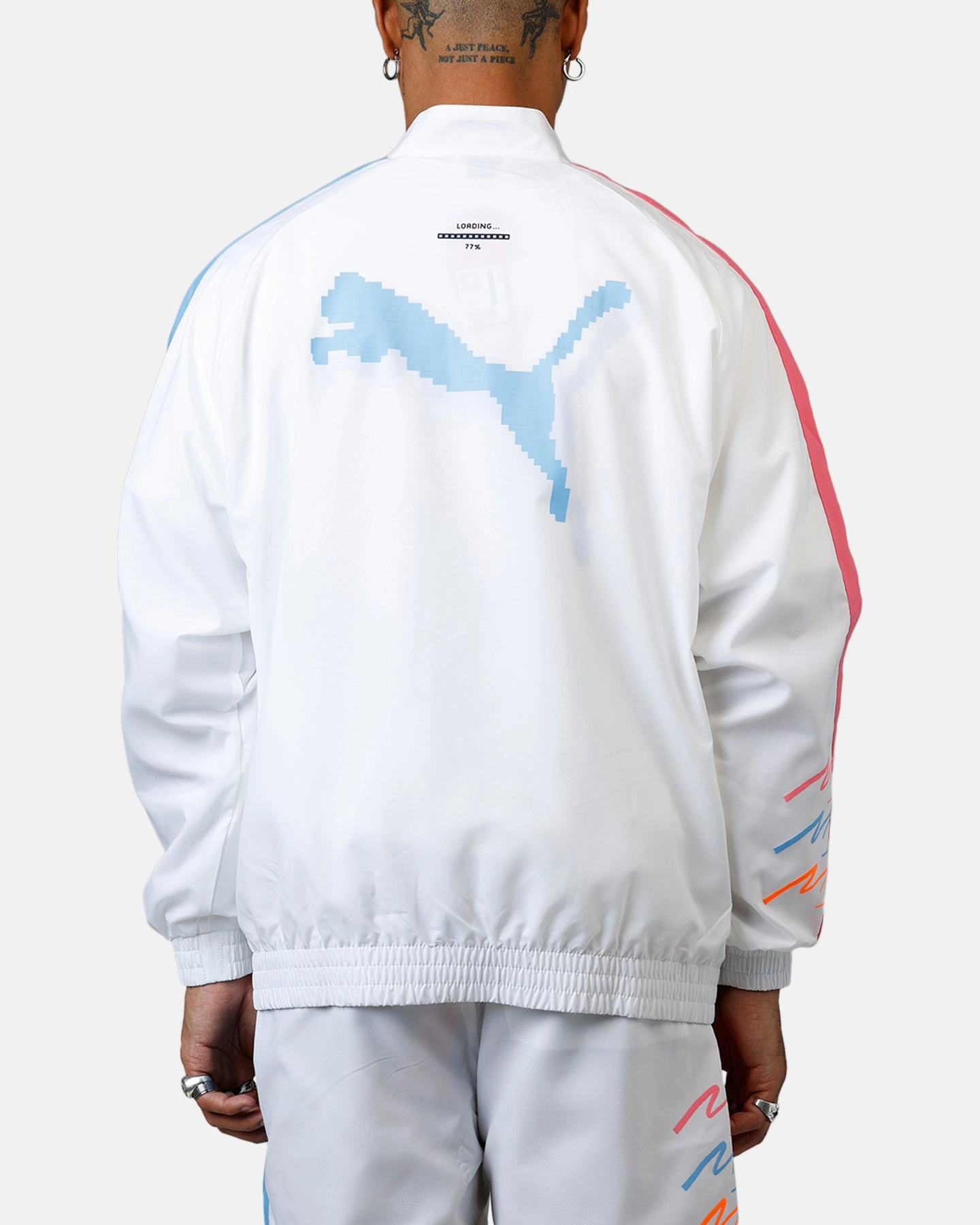 Eco-friendly Puma x Scuderia Ferrari Sketches T7 Jacket White