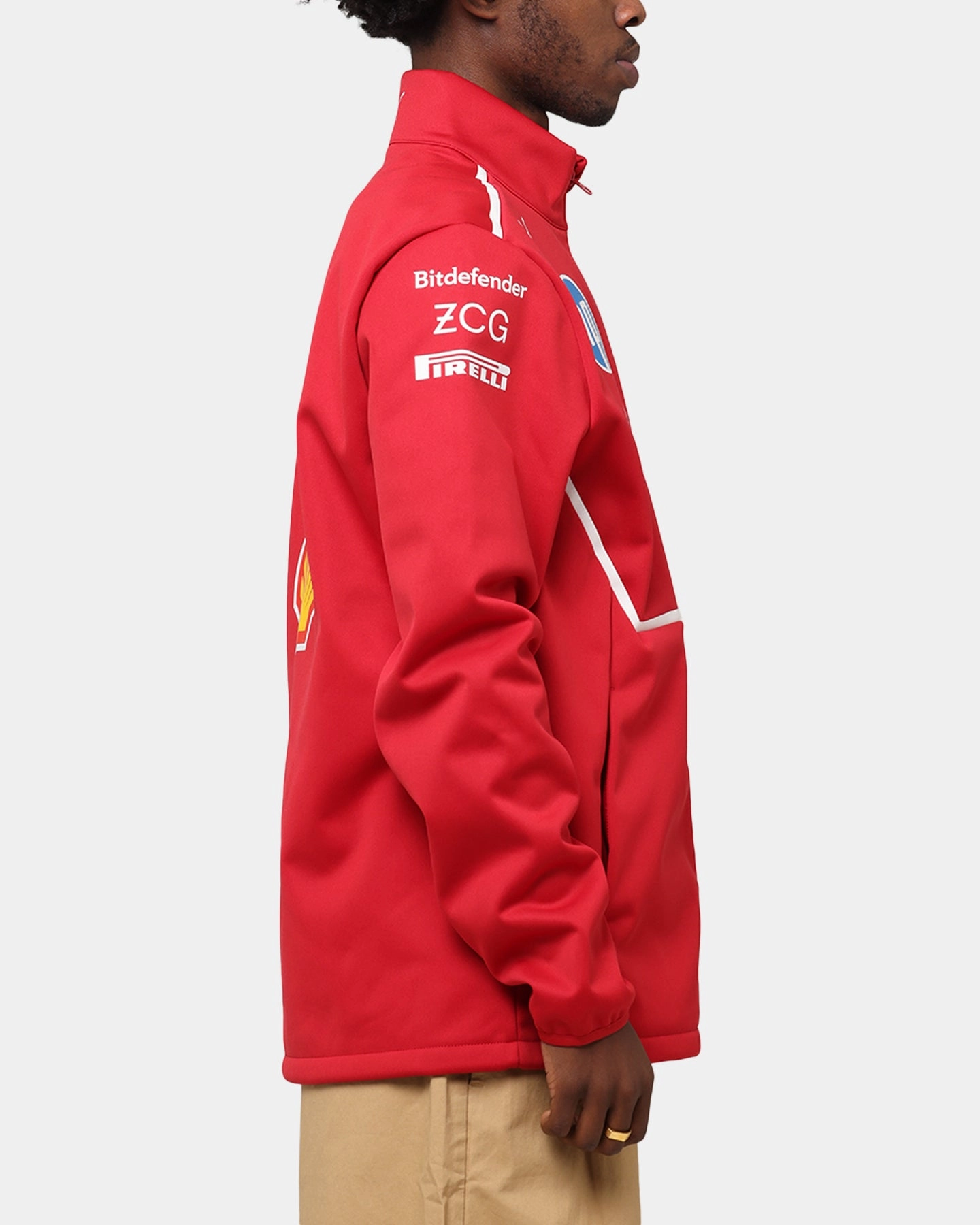QuickDryFabric Operation Puma X Scuderia Ferrari Team Softshell Jacket Cherry