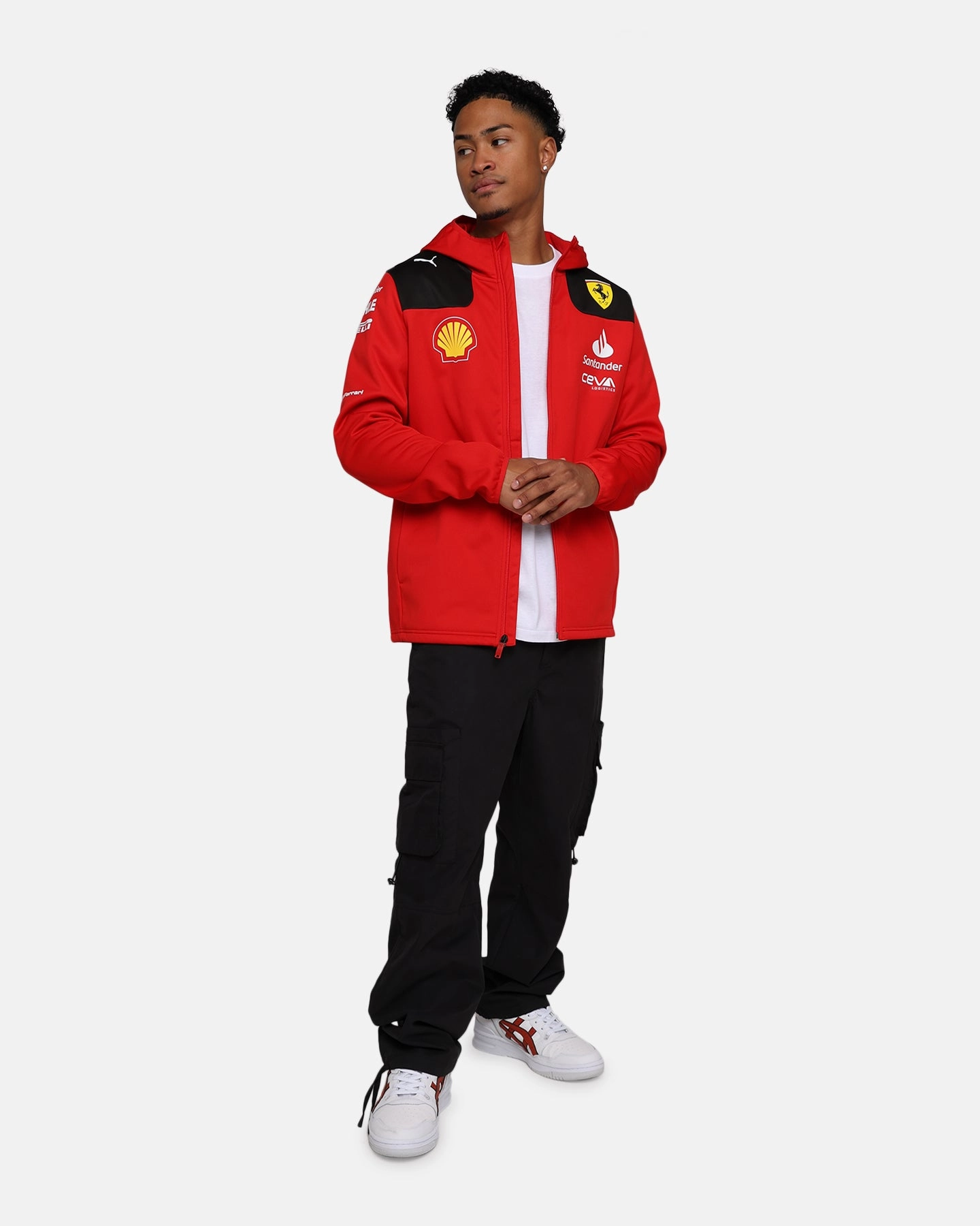 Puma X Scuderia Ferrari Team Softshell Jacket Rosso Corsa Lightweight insulation