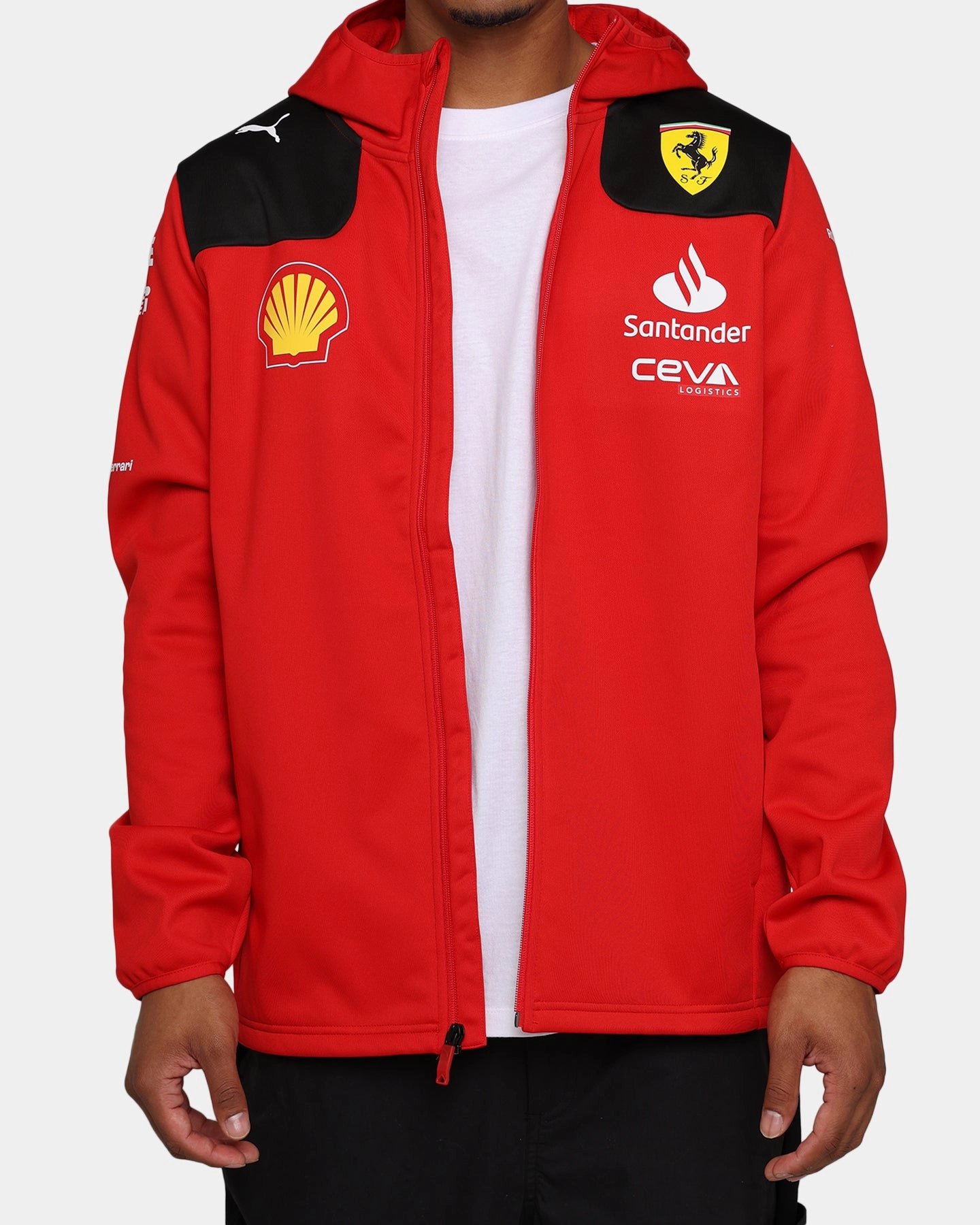 Connect suitable for day wear Puma X Scuderia Ferrari Team Softshell Jacket Rosso Corsa