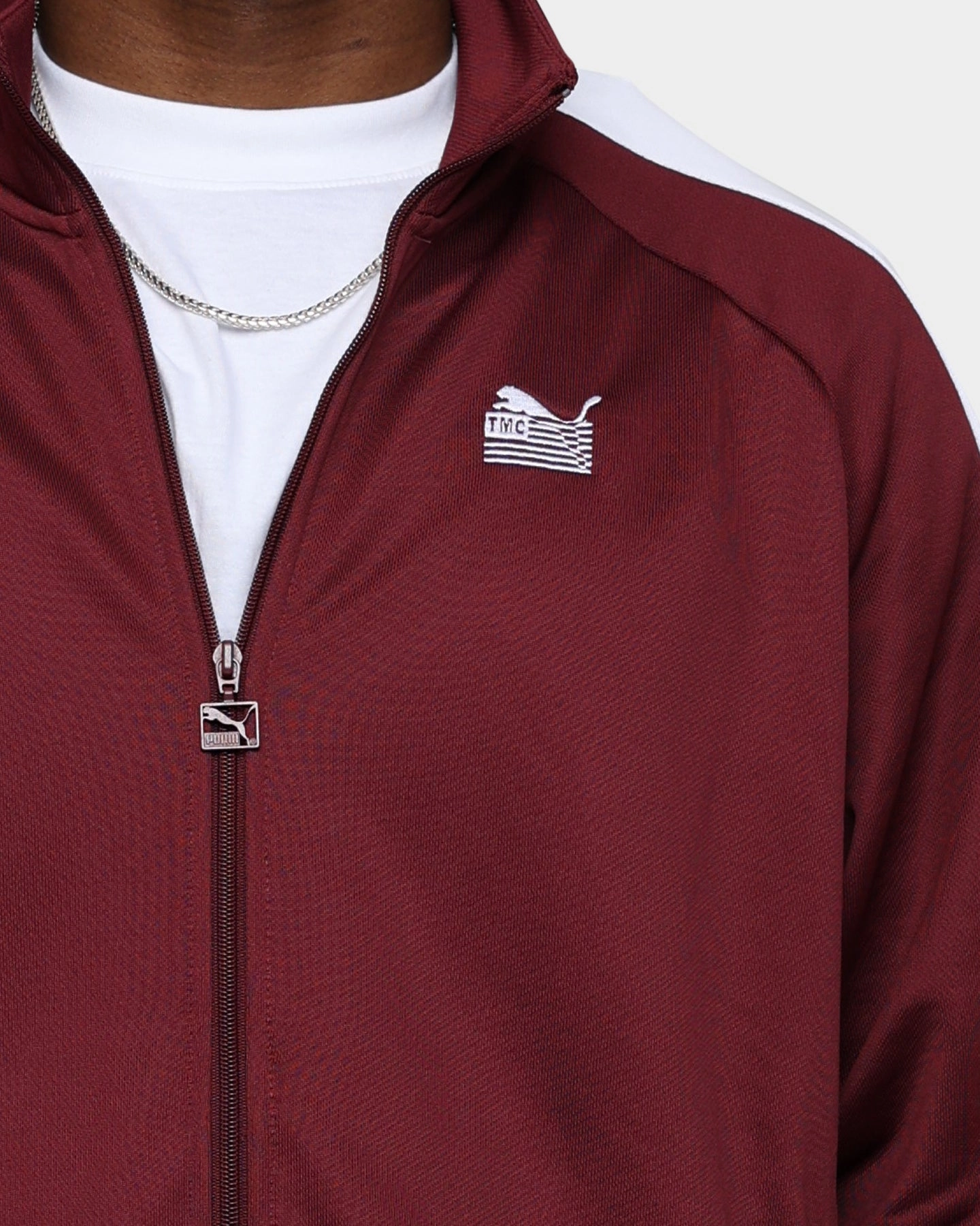 Functional Multi Seasonal Puma X TMC Hussle T7 Jacket Burgundy