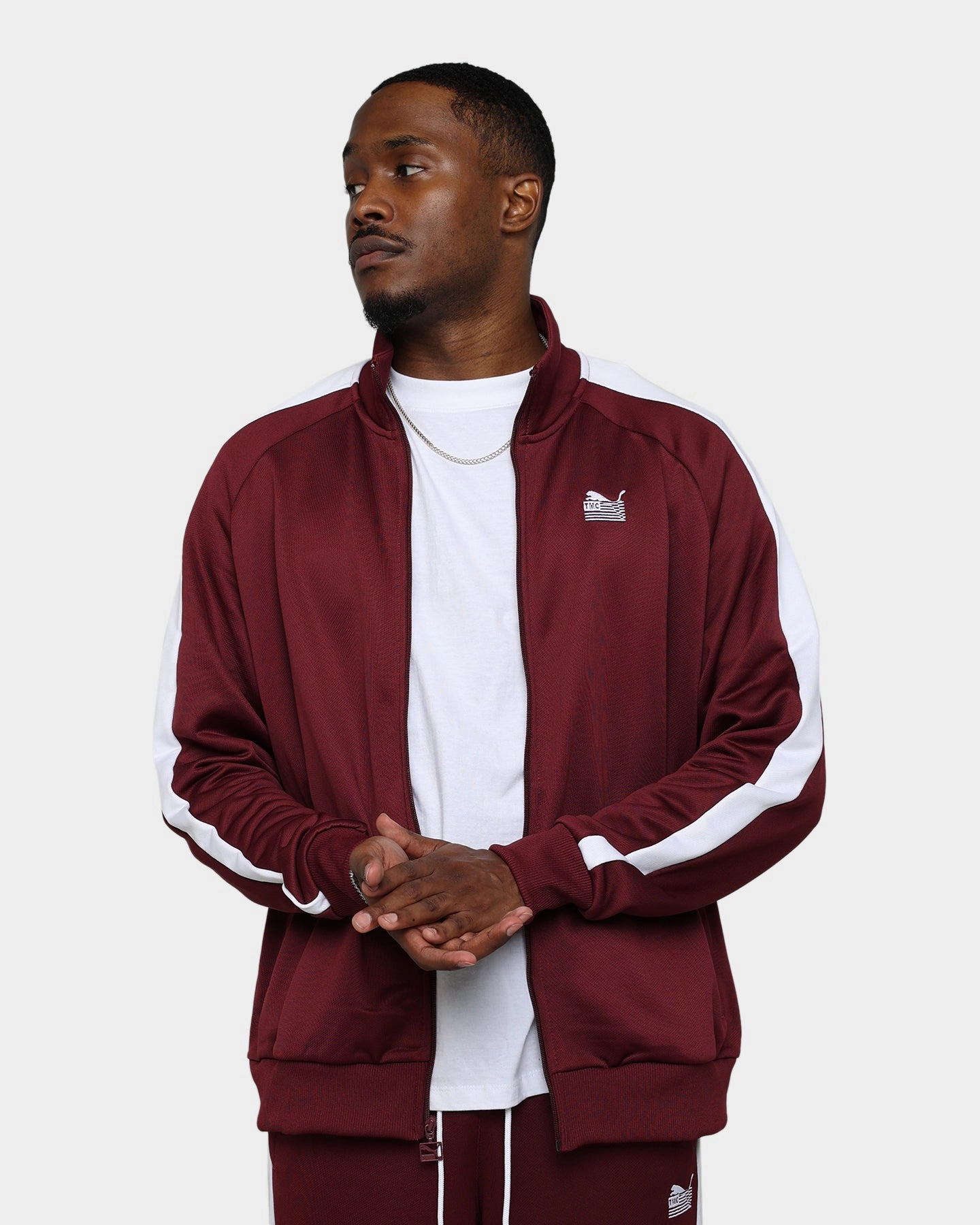 Bonnet Puma X TMC Hussle T7 Jacket Burgundy