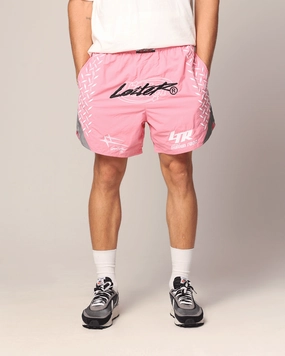 Loiter Instinct Walk Shorts Pink Soft Inner Lining Double Layered Construction