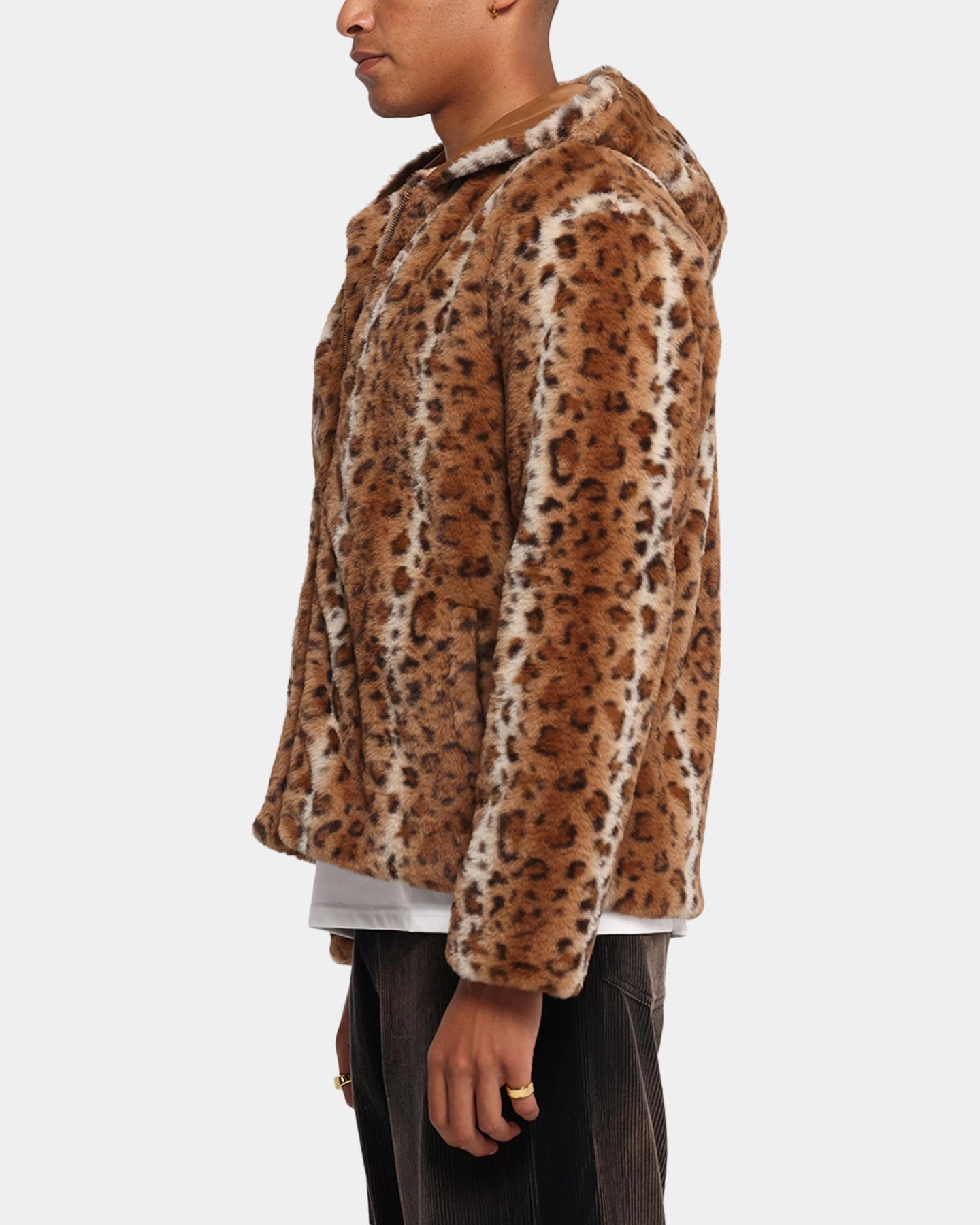 Aid Mountain Ready XXIII Leopard Fur Jacket Leopard