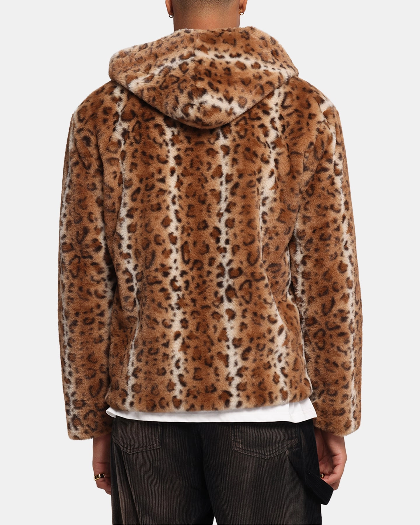 Flexible Shoulder Panels XXIII Leopard Fur Jacket Leopard