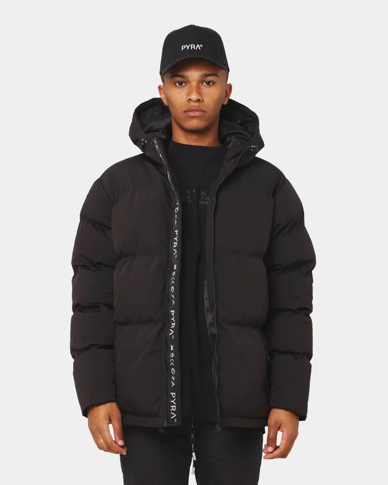 Denim PYRA Alpine Puffa Jacket Black