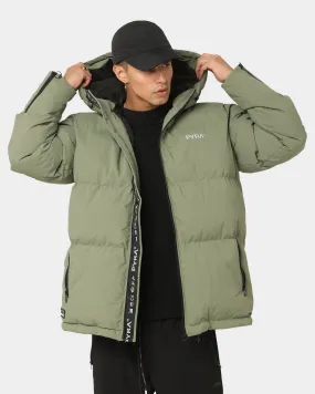 Active Lifestyle Gear PYRA Alpine Puffa Jacket Olive Green