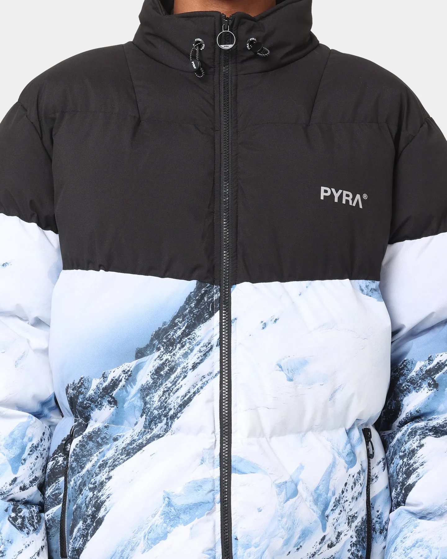 Low Profile Fasteners PYRA PYRA X Mark Clinton Puffa Jacket Black