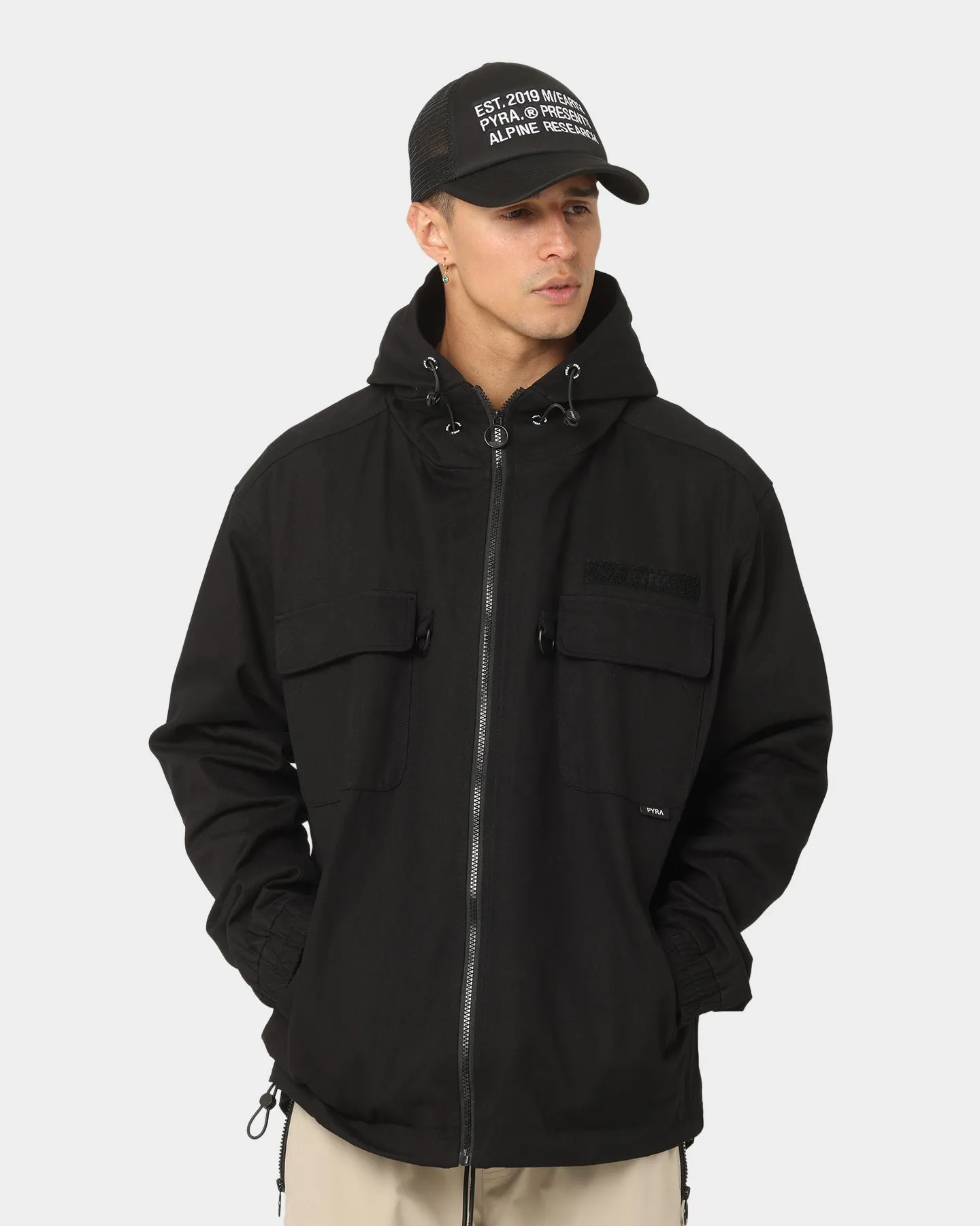 PYRA Soho Cargo Jacket Black Outdoor Layer
