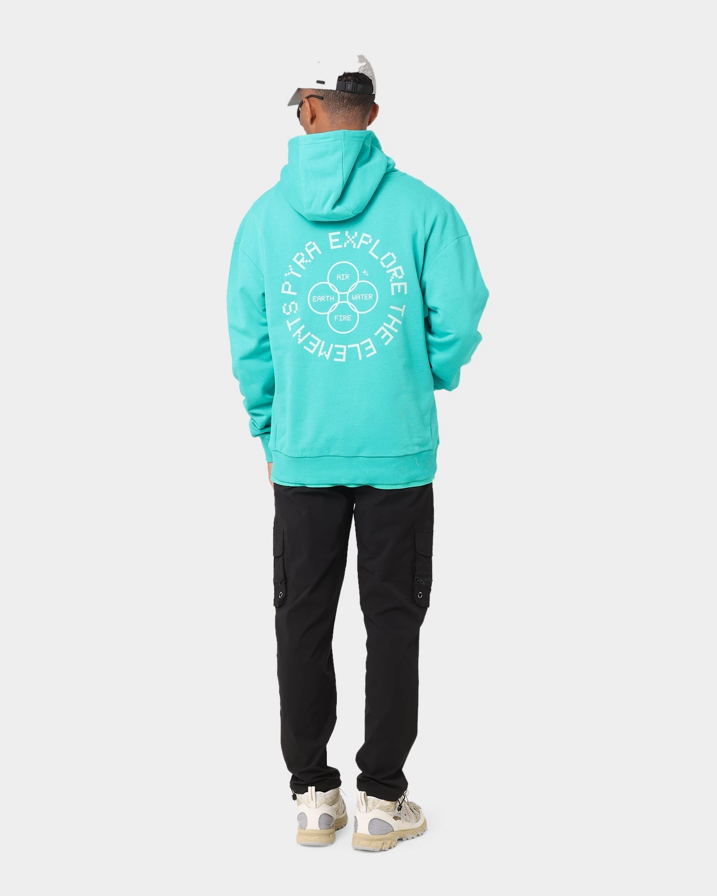 Fresh Look PYRA 4 Elements Hoodie Sea Spray