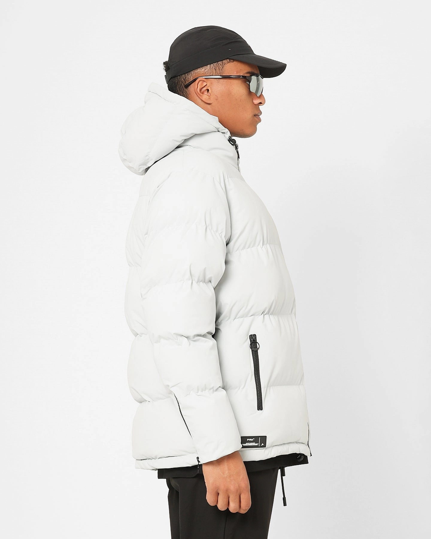 Pyra Alpine Puffa Jacket Mist Short-sleeved