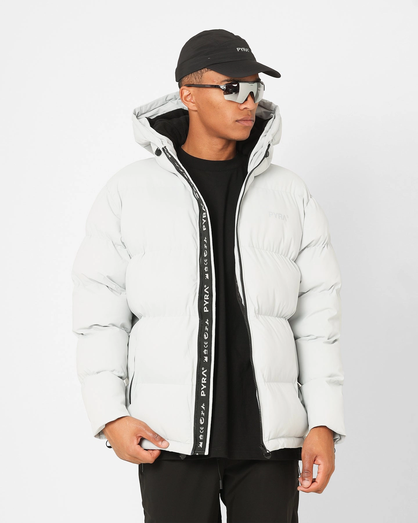 Pyra Alpine Puffa Jacket Mist Notebook