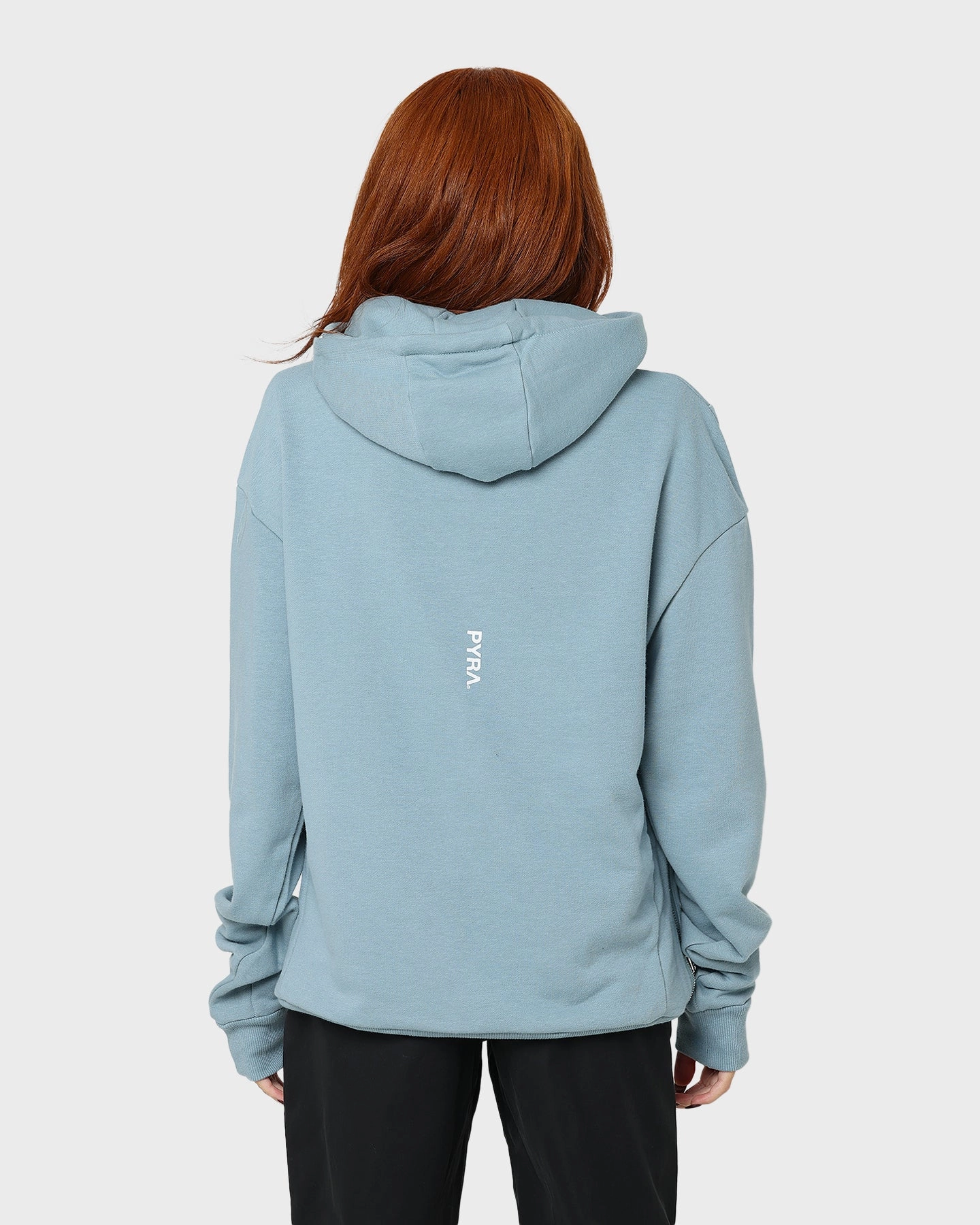 PYRA Blaze Hoodie Grey Mist Insulated Interior