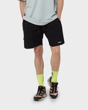 PYRA Flex Cargo Shorts Black Flexible Design