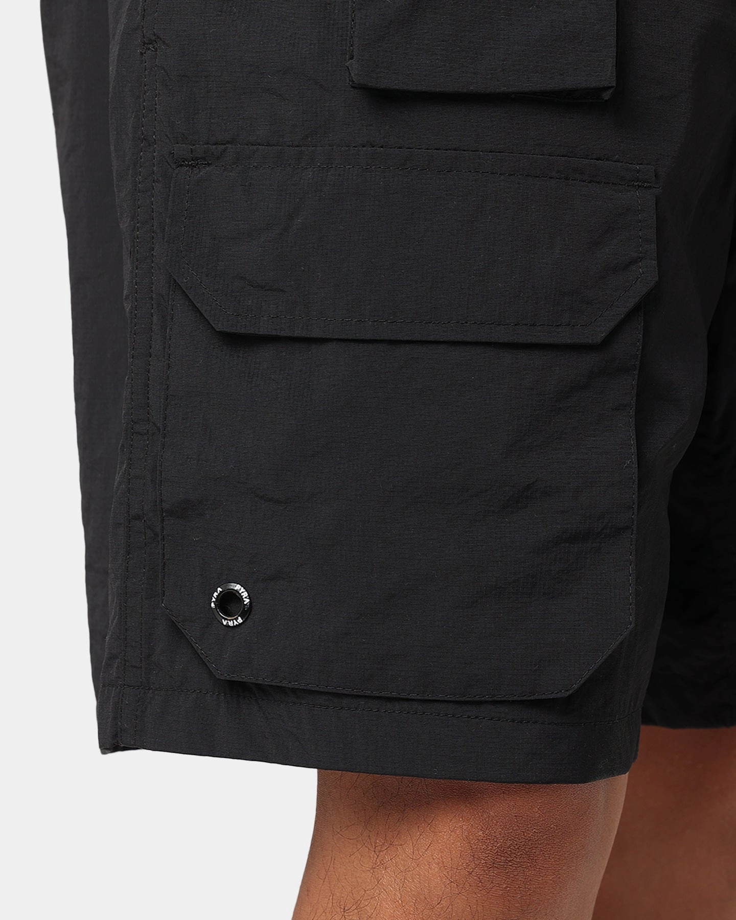Quick Dry Fabric Pyra Hike Shorts Black