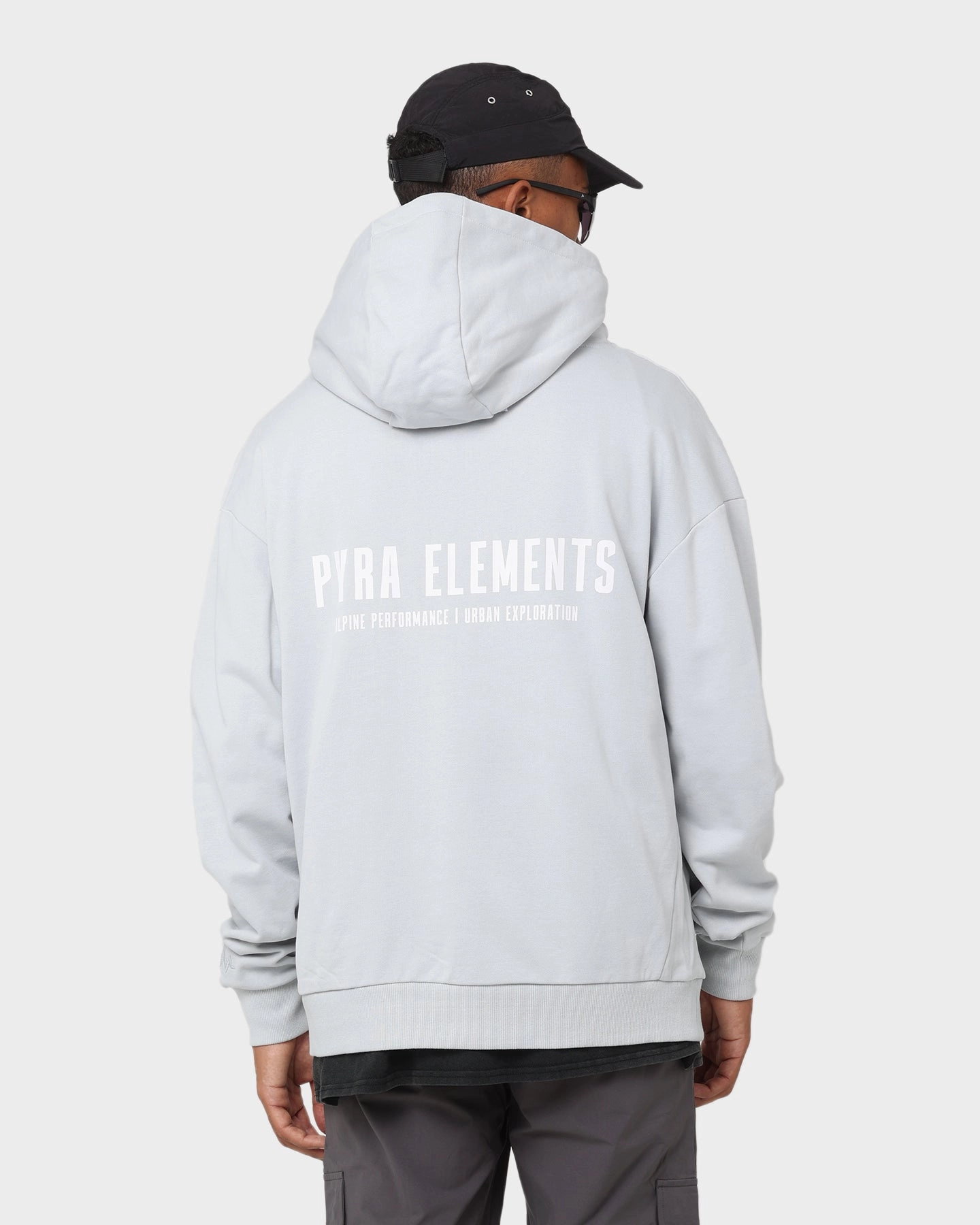 Wrap Detachable Hood PYRA Legacy Hoodie Mist
