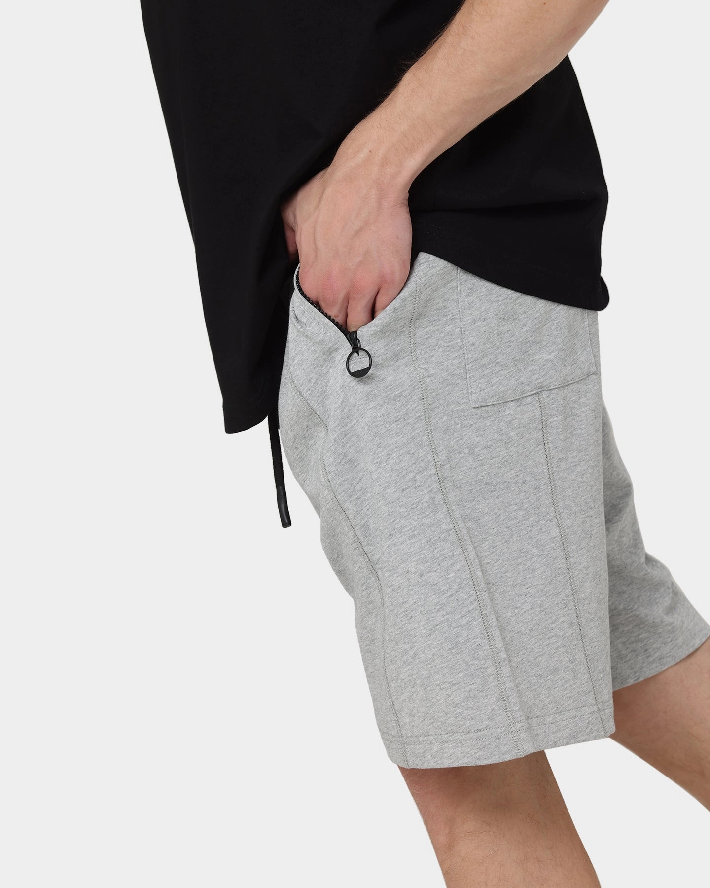 Weekend Ready Summer Mood PYRA Minds Jersey Shorts Grey Marle