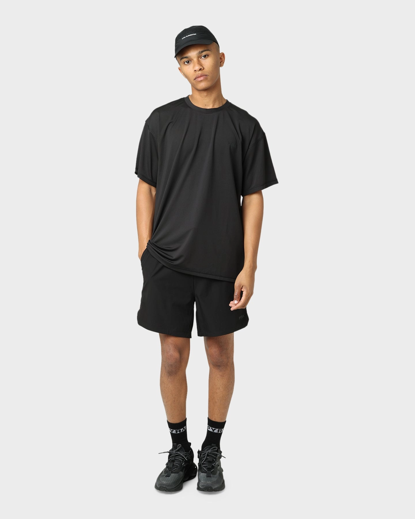 Pyra Nero Rep Shorts Black Tactile Feedback Loops