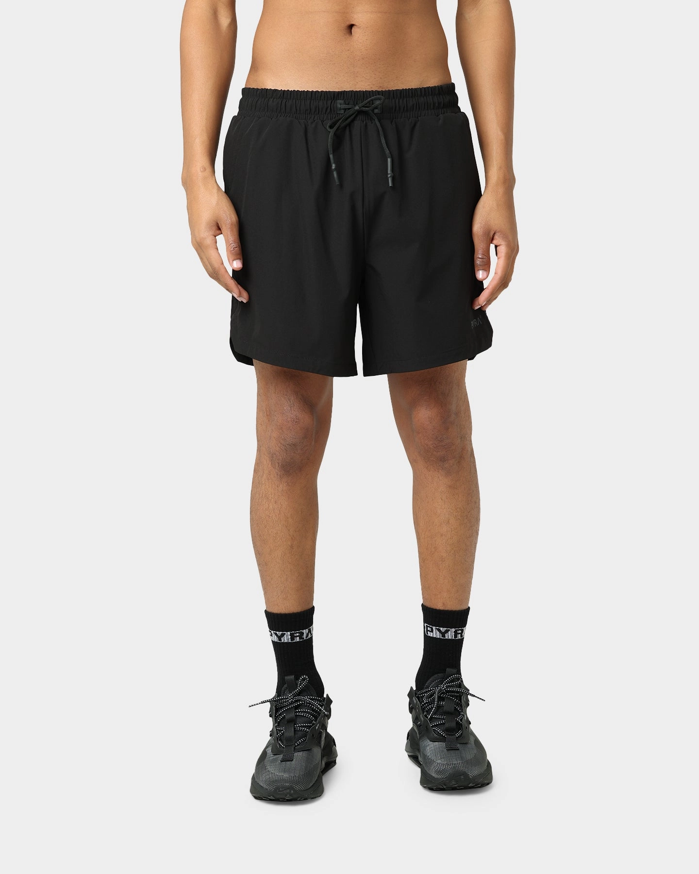 Pyra Nero Rep Shorts Black Travel Fit