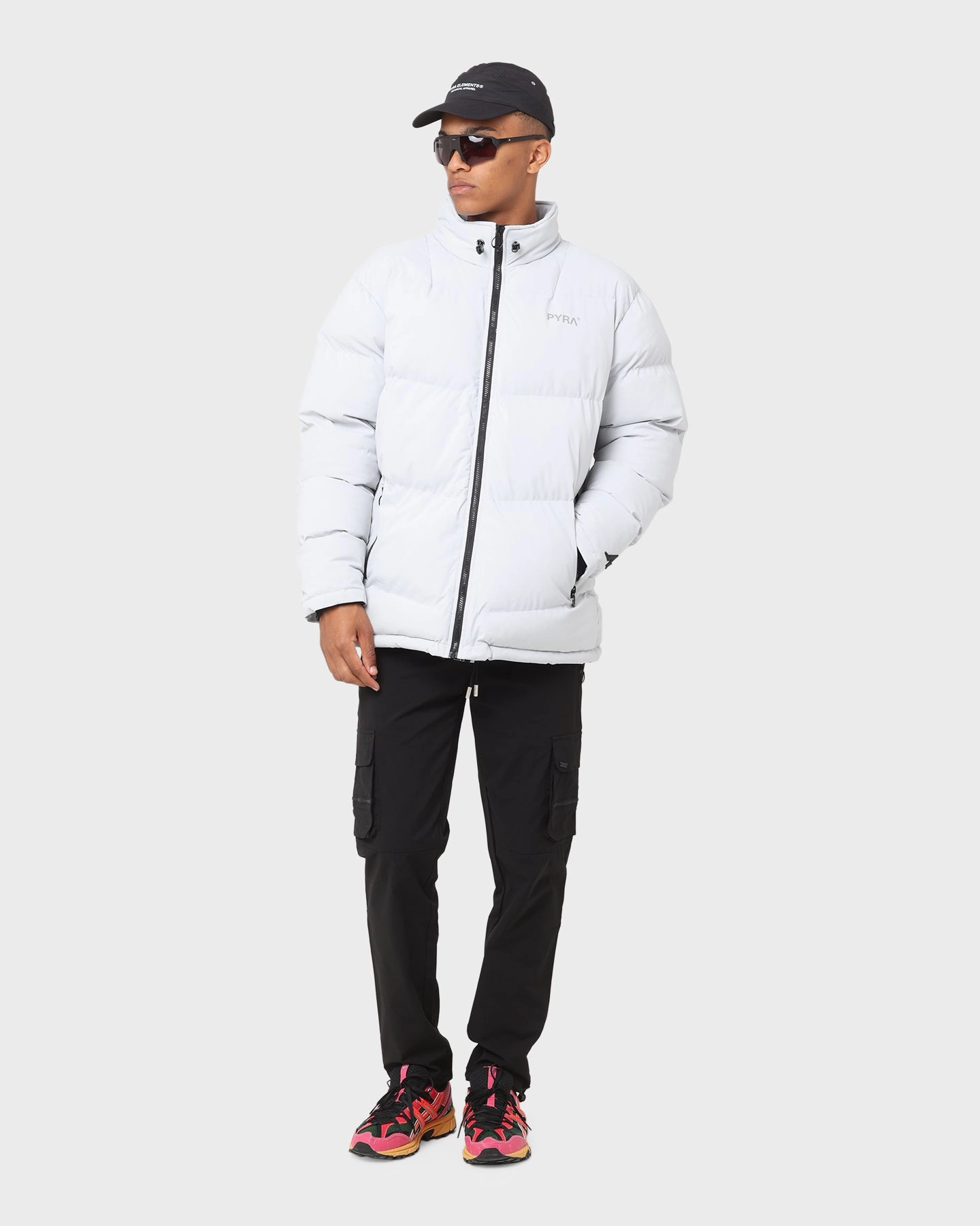 Party Unwind PYRA Padded Puffa Jacket Mist