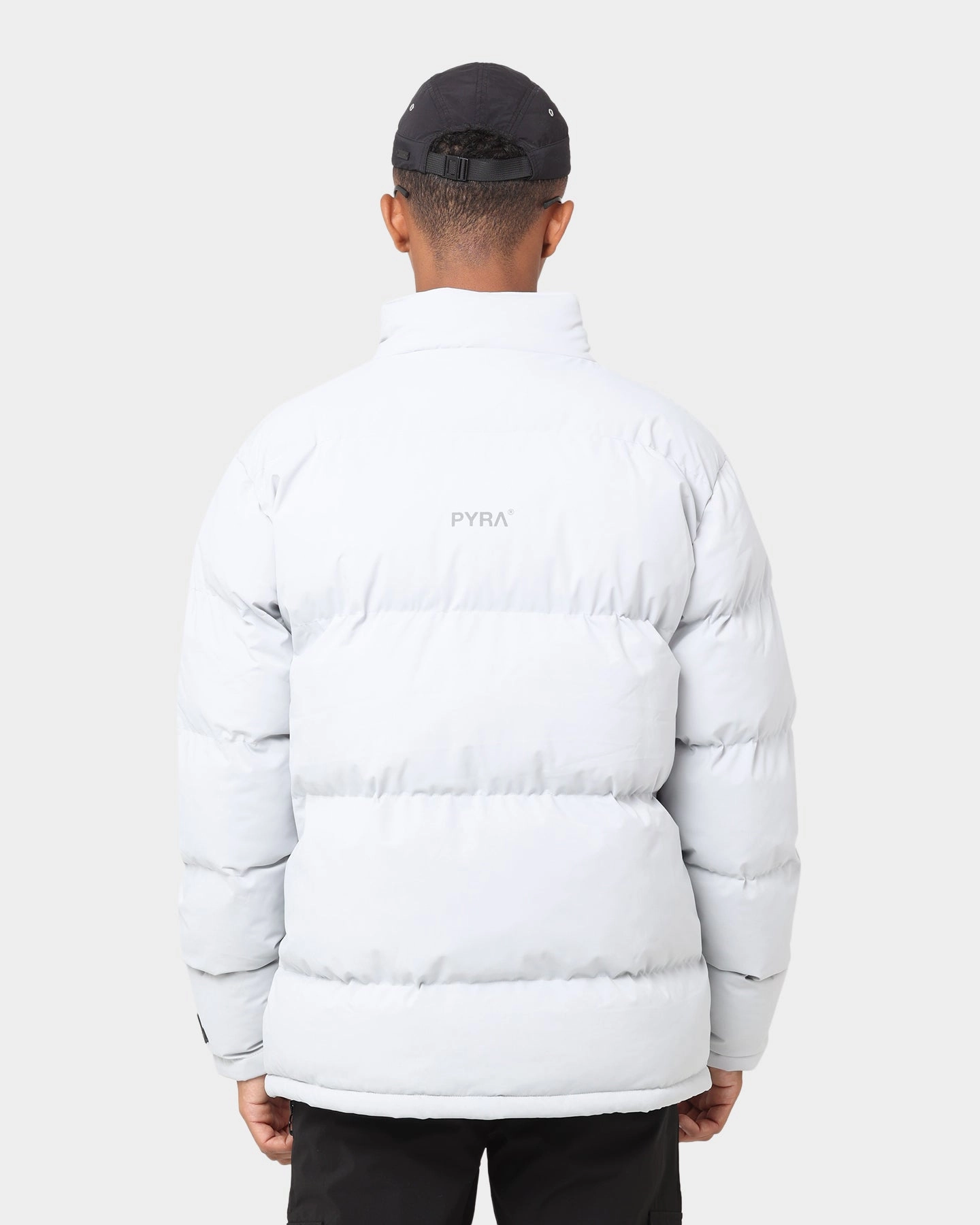 PYRA Padded Puffa Jacket Mist Silk