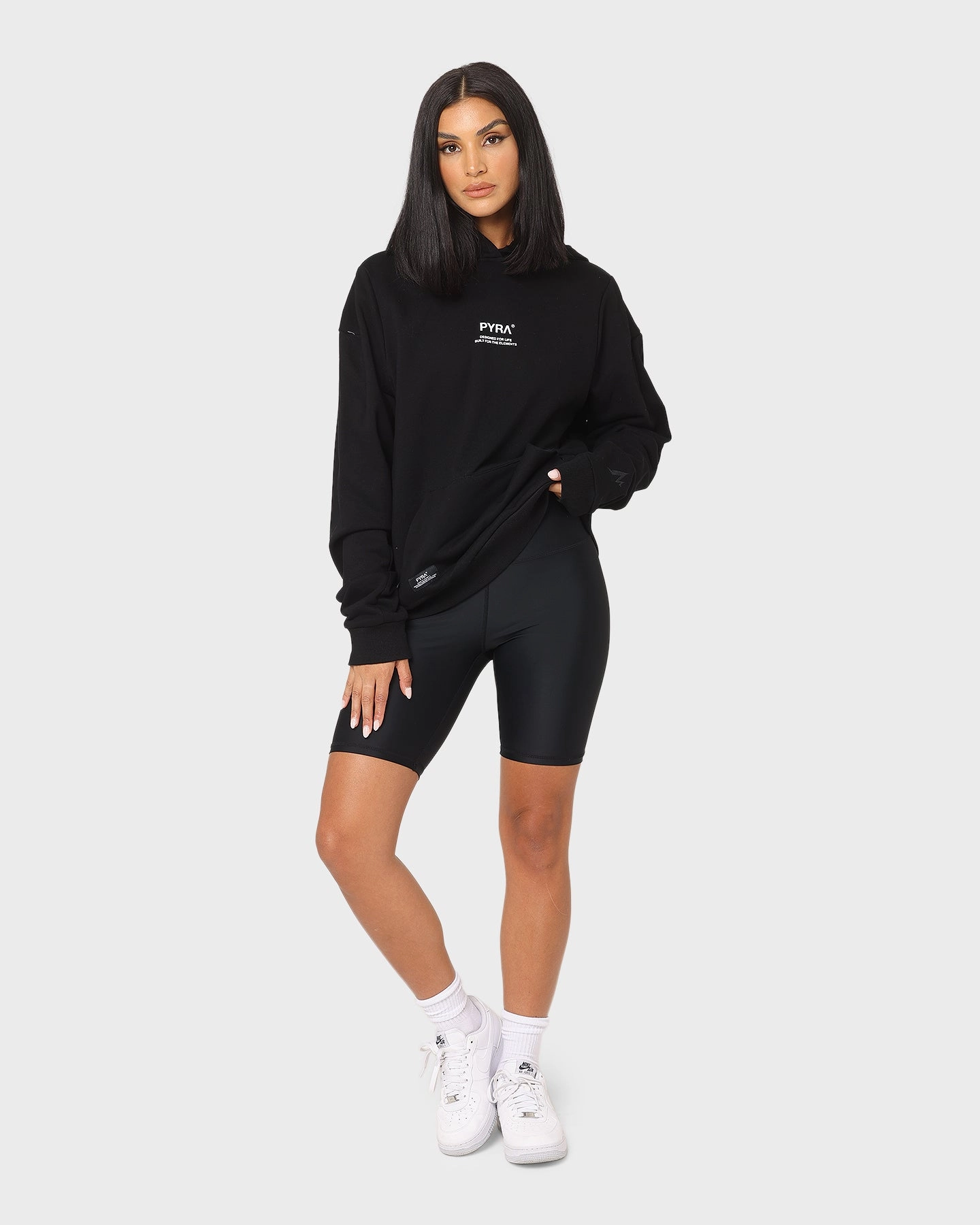 Jungle PYRA Repetition Hoodie Black
