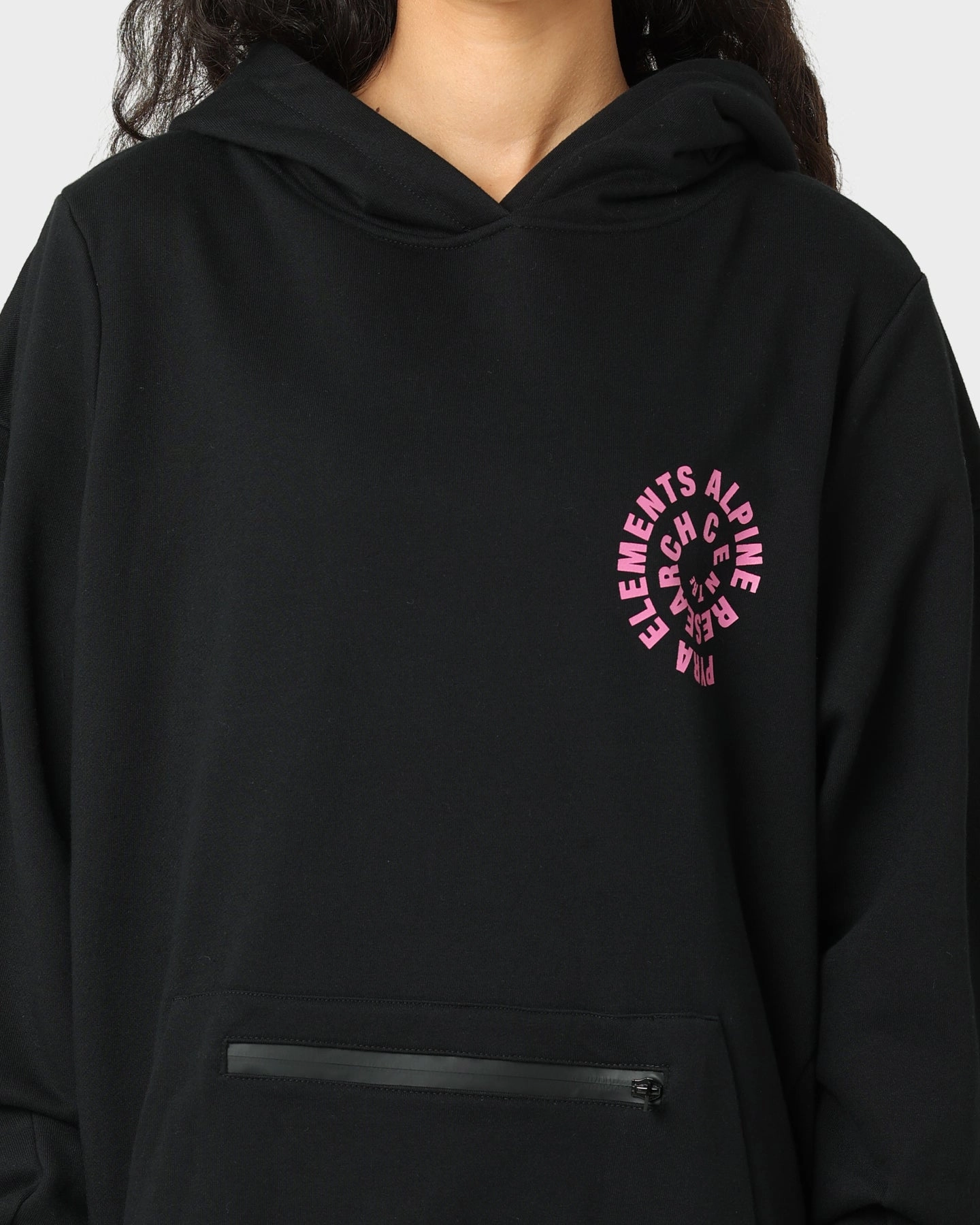 Street Function Pyra Spin Out Hoodie Black/Purple