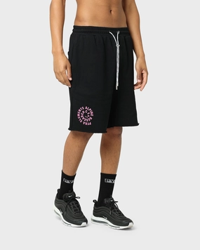 Soft touch finish Pyra Time Warp Shorts Black/Purple