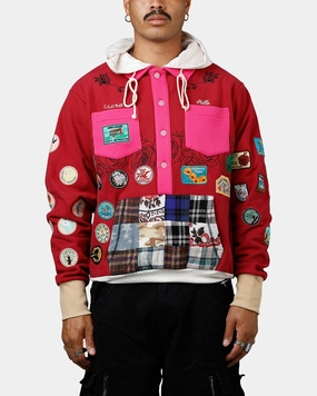 ABC Patch Hoodie Rose Formula