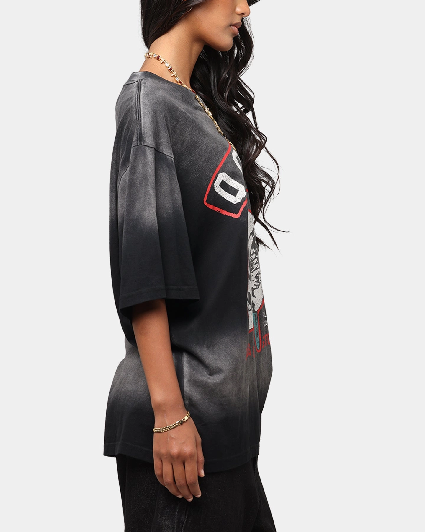 Queens Of The Stone Age Stone Age Vintage T-Shirt Washed Black Eco Friendly Dyes Ultimate Comfort