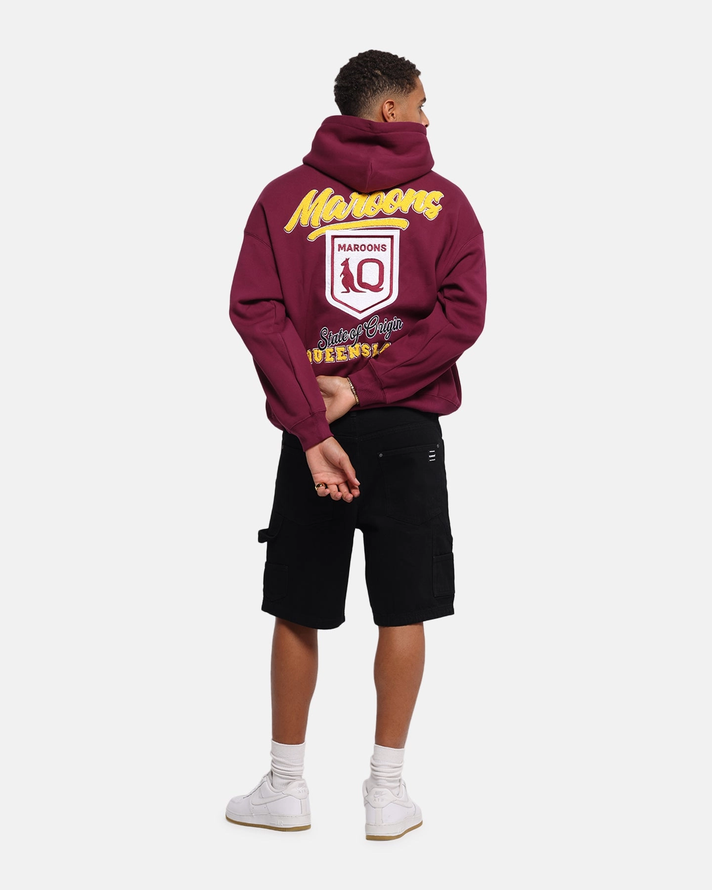 Stroll Queensland Rugby League Queensland Maroons State Of Origin Hoodie Maroon