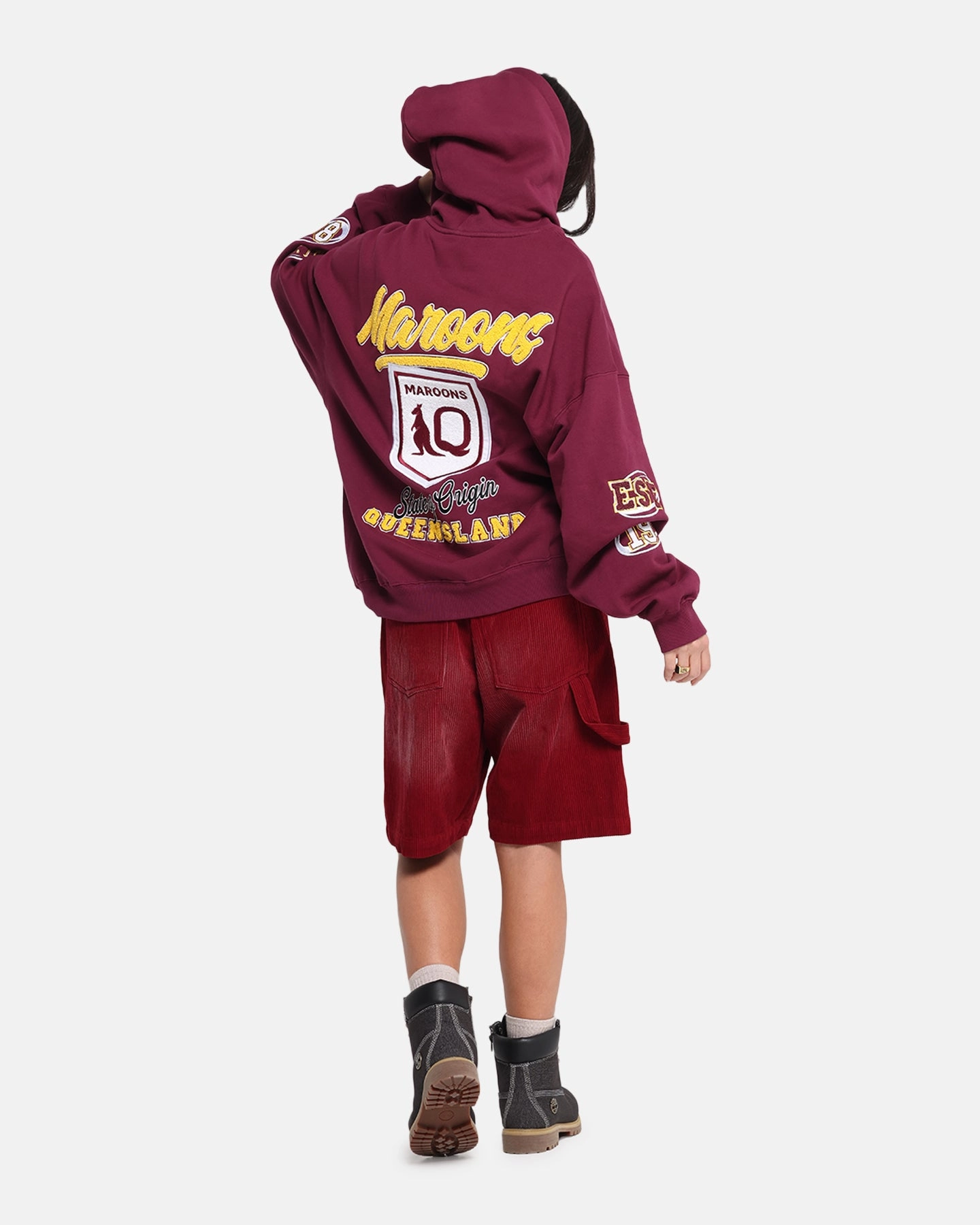 Queensland Rugby League Queensland Maroons State Of Origin Hoodie Maroon Trendy Jacket Design