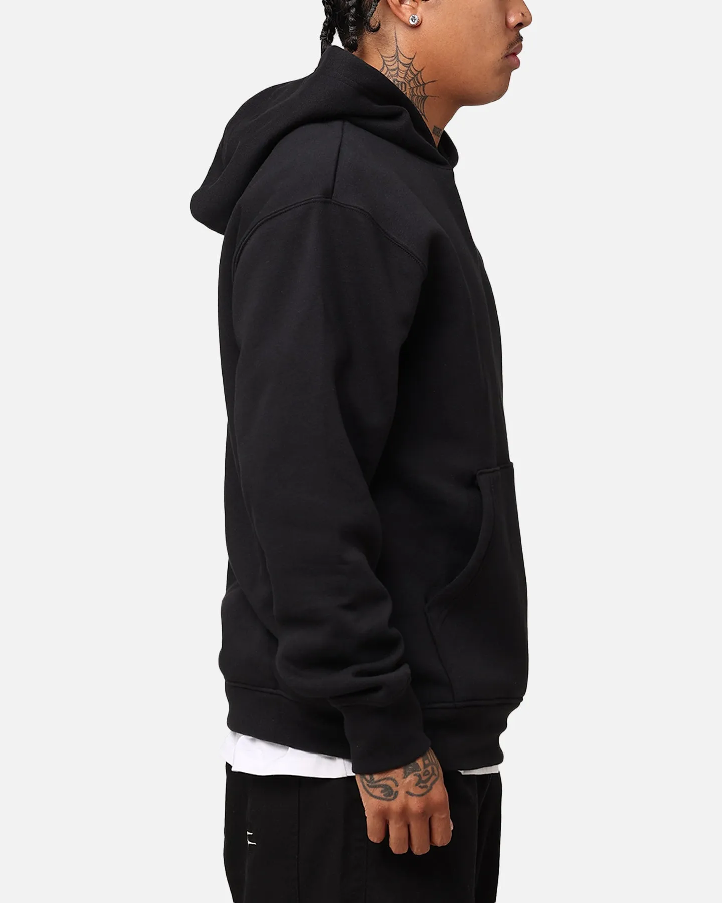 Jordan Essentials Fleece Pullover Black/Black/White Template