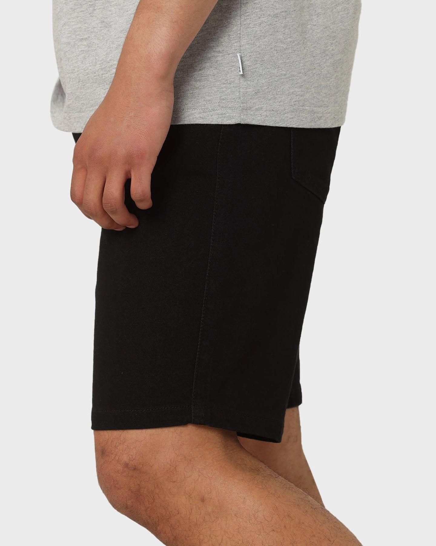 Carre Relache Denim Shorts Black waterproof